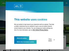 'avl.com' screenshot