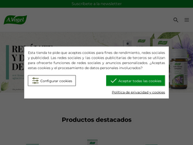 'avogel.es' screenshot