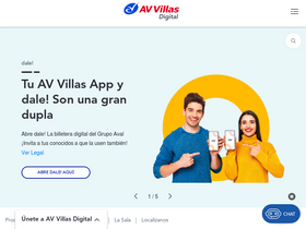 'avvillas.com.co' screenshot