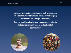 'awakin.org' screenshot