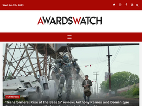 'awardswatch.com' screenshot