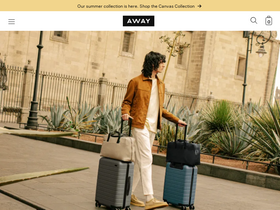'awaytravel.com' screenshot