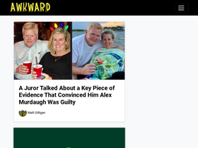'awkward.com' screenshot