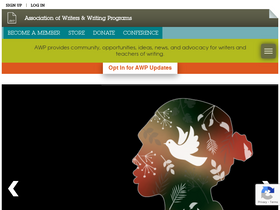'awpwriter.org' screenshot