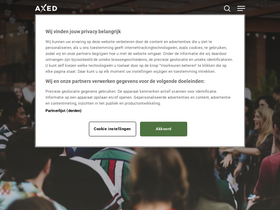 'axed.nl' screenshot