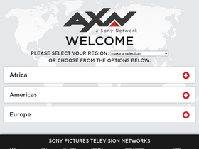 'axn.com' screenshot