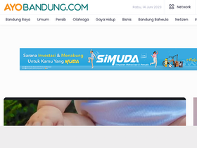 'ayobandung.com' screenshot