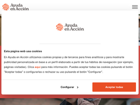 'ayudaenaccion.org' screenshot