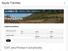 'ayudatramites.com' screenshot