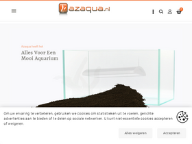 'azaqua.nl' screenshot