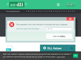 'azdll.net' screenshot