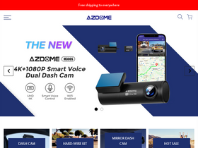 'azdomes.com' screenshot