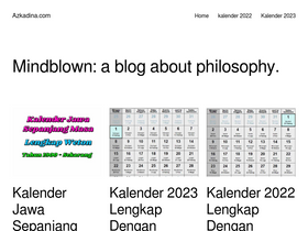 'azkadina.com' screenshot
