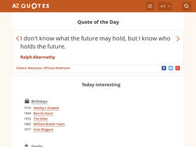 'azquotes.com' screenshot