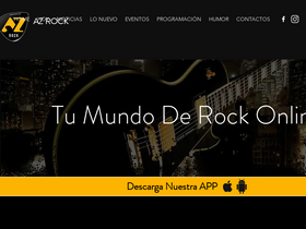 'azrockradio.com' screenshot