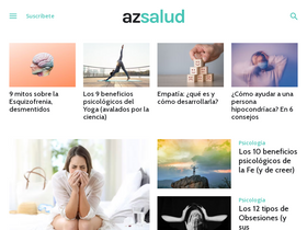 'azsalud.com' screenshot