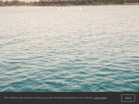 'azulik.com' screenshot