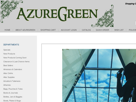'azuregreen.net' screenshot