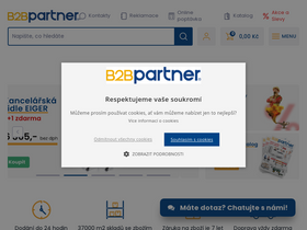 'b2bpartner.cz' screenshot