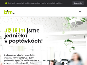 'b2m.cz' screenshot