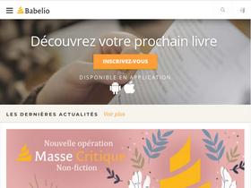 'babelio.com' screenshot