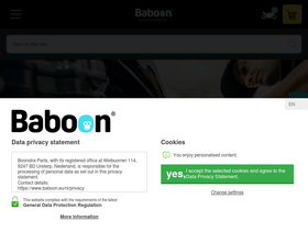 'baboon.eu' screenshot