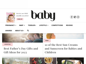 'baby-magazine.co.uk' screenshot