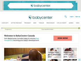 'babycenter.ca' screenshot