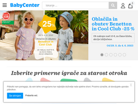 'babycenter.si' screenshot