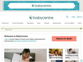'babycentre.co.uk' screenshot