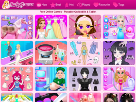 'babygames.com' screenshot