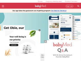 'babymed.com' screenshot