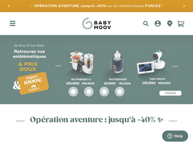 'babymoov.com' screenshot