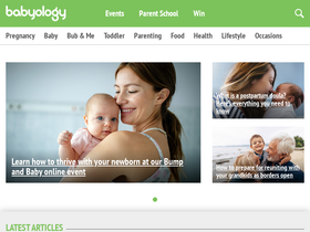 'babyology.com.au' screenshot