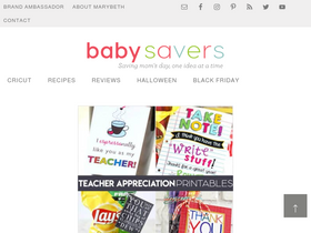 'babysavers.com' screenshot