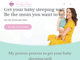 'babysleepmadesimple.com' screenshot