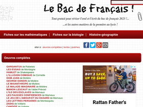 'bacdefrancais.net' screenshot