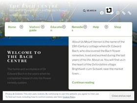 'bachcentre.com' screenshot