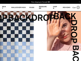 'backdrophome.com' screenshot