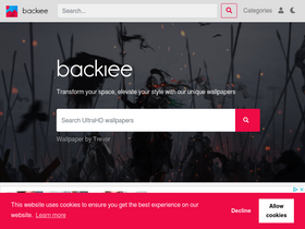 'backiee.com' screenshot