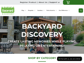 'backyarddiscovery.com' screenshot