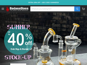 'badassglass.com' screenshot