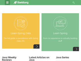 'baeldung.com' screenshot