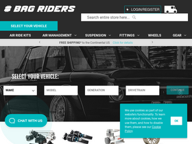 'bagriders.com' screenshot
