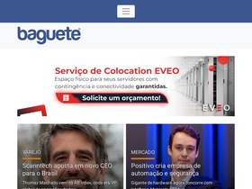 'baguete.com.br' screenshot