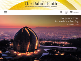 'bahai.org' screenshot