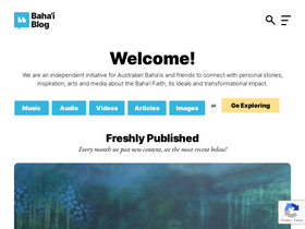 'bahaiblog.net' screenshot