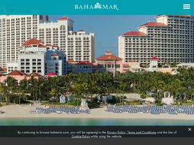 'bahamar.com' screenshot