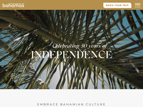 'bahamas.com' screenshot