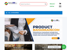 'bahankain.com' screenshot